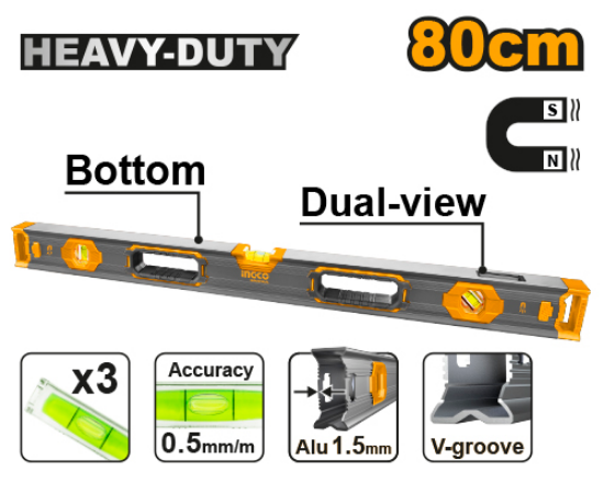 80 cm Reinforced Magnetic Mercury Thermometer – INGCO HSL68080