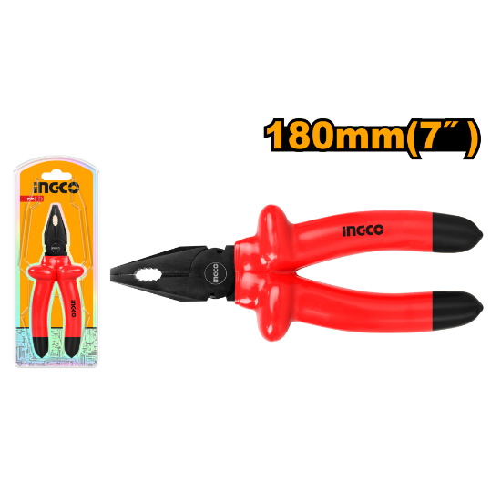 INGCO HICP01180 –  Insulated Industrial Pliers