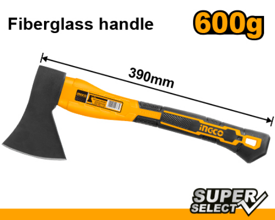 Stainless Steel Head Fiberglass Handle Axe – INGCO HAXS206001