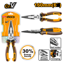 INGCO HHLNP28160 – Energy-Saving Long Nose Industrial Steel Pliers