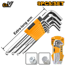 INGCO HHK12092 – 9-Piece Extra-Long Socket Set