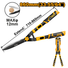 INGCO HHS6306 – Telescopic Hedge Shear with Wavy Blades