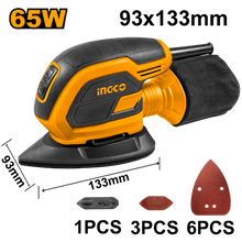 INGCO MS6505 – Electric Triangular Sander with Accessories