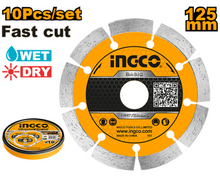 Segmented Granite Disc Set – INGCO DMD011252M