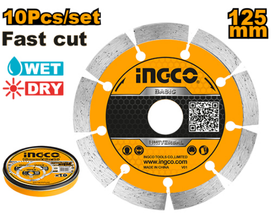 Segmented Granite Disc Set – INGCO DMD011252M