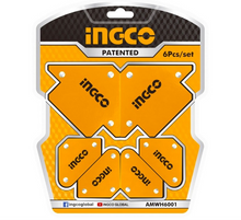 INGCO AMWH6001 6PCS Magnetic Welding Holder Set for Iron