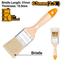 INGCO CHPTB0125 – 2.5" Paint Brush with Wooden Handle