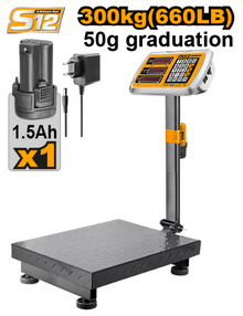 INGCO CES1267 12V 300Kg Digital Scale