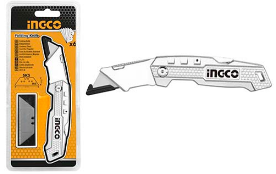 Aluminum Carpet Knife – INGCO HUK6138