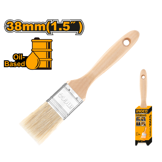 INGCO CHPTB0515 – 1.5" Paint Brush with Synthetic Wooden Handle