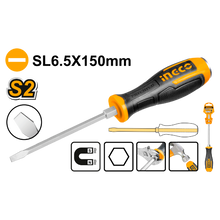 Slotted Impact Screwdriver with Rubber Handle – INGCO HGTS686150