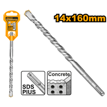 SDS Plus 14 x 160 mm Concrete Drill Bit – INGCO DBH1211401