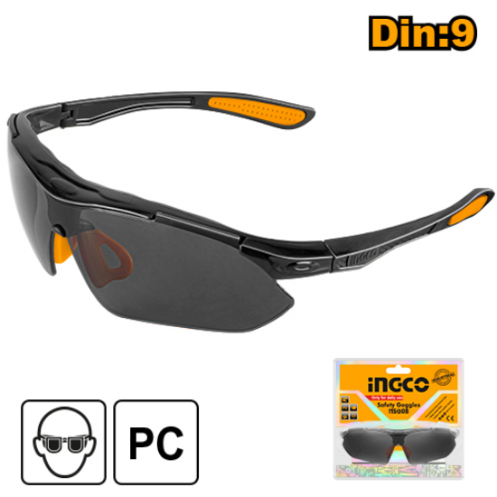 INGCO HSG08 – Dark Shade 9 Welding Glasses