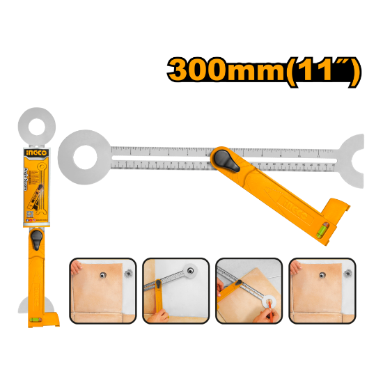 Ruler and Angle Measuring Tool – INGCO HAS3001
