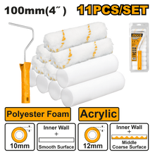 12-in-1 Paint Roller Set with Handle – INGCO HKTCB121001
