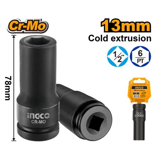 Long Steel Air Socket – INGCO HDIS12131L