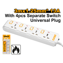 Outlet Power Strip with Protection – INGCO HES03041V