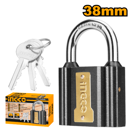 Gray Iron Padlock – INGCO DIPL0401