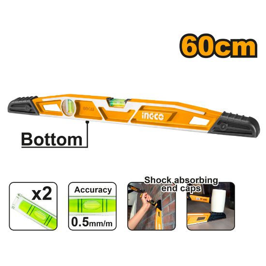 Manson’s Wall Spirit Level – INGCO HBSL08060
