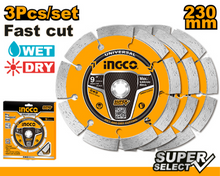Segmented Granite Disc Set – INGCO DMD0123023
