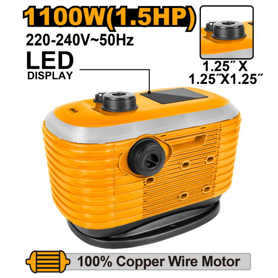 Silent Automatic Water Pressure Pump – INGCO WAPM11001