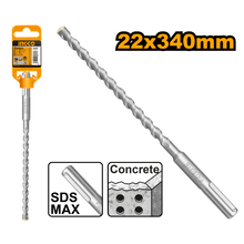 SDS Max 22 x 340 mm Concrete Drill Bit – INGCO DBH1242202