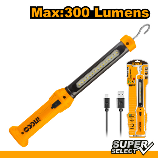 INGCO HWLI35261 – 3.5W Rechargeable LED Flashlight