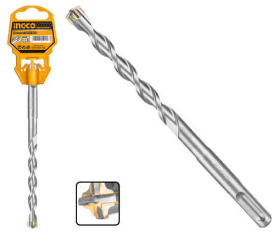 SDS Plus 16 x 310 mm Concrete Drill Bit with 4 Tips – INGCO DBH1211604C