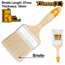 INGCO CHPTB0103 – 3" Paint Brush with Wooden Handle