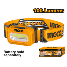 INGCO HHL013AAA5 – 3AAA Battery LED Headlamp, 100 Lumens