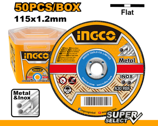 INGCO MCD1211550 – Thin Stainless Steel Cutting Discs