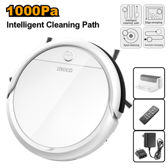 INGCO VCRG30261 – Robotic Vacuum Cleaner with Remote Control