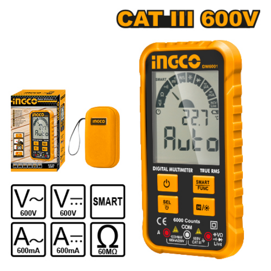 Counts Digital Multimeter – INGCO DM6001