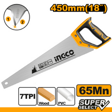 INGCO HHAS15450 – Hand Saw with Rubber Grip