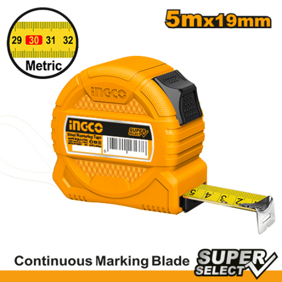 ABS Yellow Plastic Measuring Tape with 1-Stop – INGCO HSMT39519-1