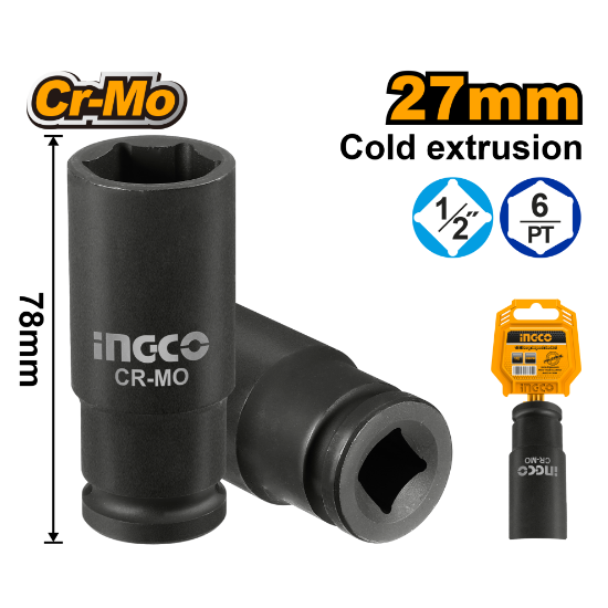 Long Steel Air Socket – INGCO HDIS12271L