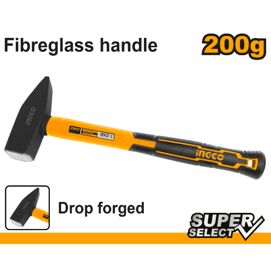 200g Fiber Handle Hammer – INGCO HMHS82001
