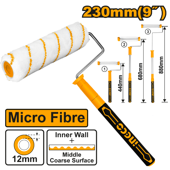 Paint Roller with Movable Handle – INGCO HRHT442302T