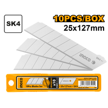 10 Pcs SK4 25x12 mm Blades – INGCO HKNSB2501