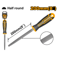 Half Round T12 Steel File – INGCO HSHF088