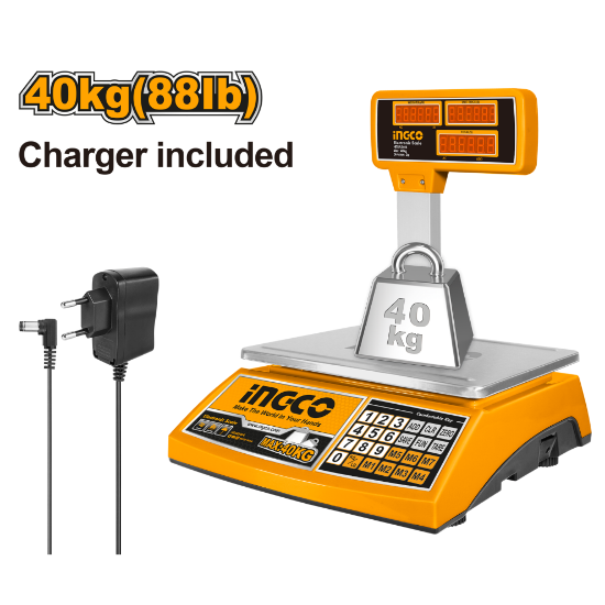 Digital Supermarket Scale – INGCO HESA3404