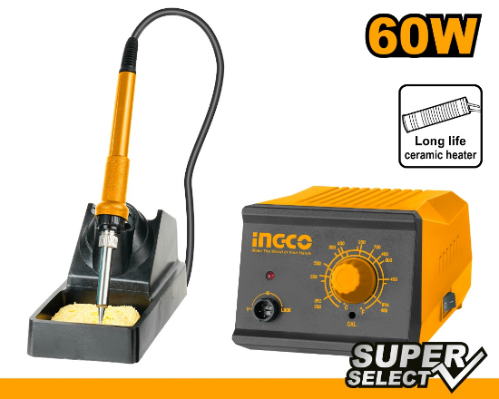 INGCO SI016911 – Soldering Iron with Controller and Stand