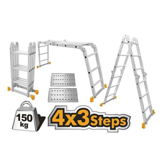 Step Aluminum Acrobat Ladder – INGCO HLAD04431
