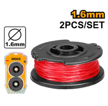 INGCO ALS1601 2PCS 1.6mm Grass Trimmer Line Spool for CGTLI2