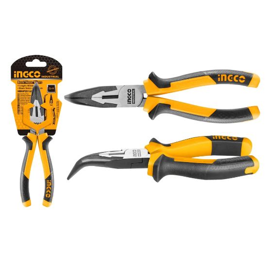 Long Nose Bent Pliers – INGCO HBNP28168