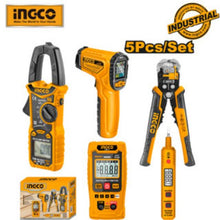 COS23056 – 5Pcs Electrical Testing & Pliers Set