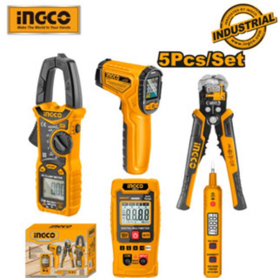 COS23056 – 5Pcs Electrical Testing & Pliers Set