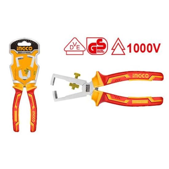 INGCO HIWSP28160 – Insulated Wire Stripping Pliers