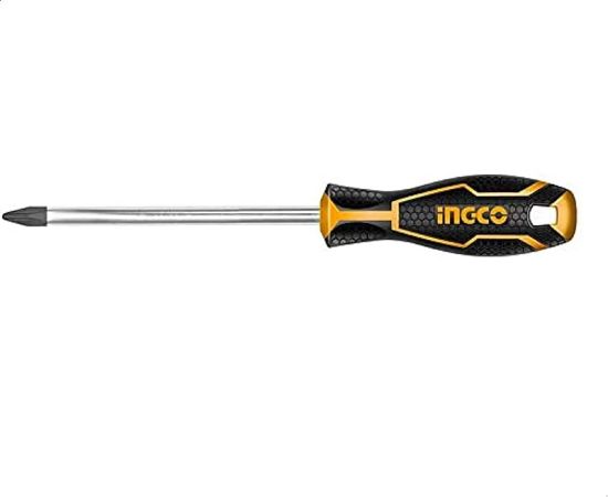 INGCO HS28PH2125 – PH2 Phillips Screwdriver with Rubber Handle