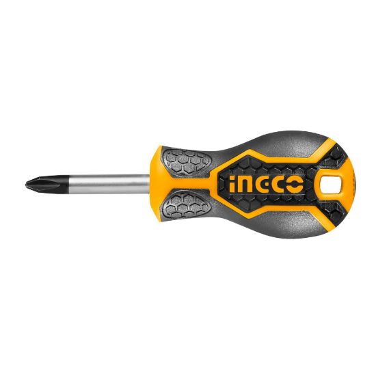 INGCO HS28PH2038 – PH2 Phillips Screwdriver with Rubber Handle